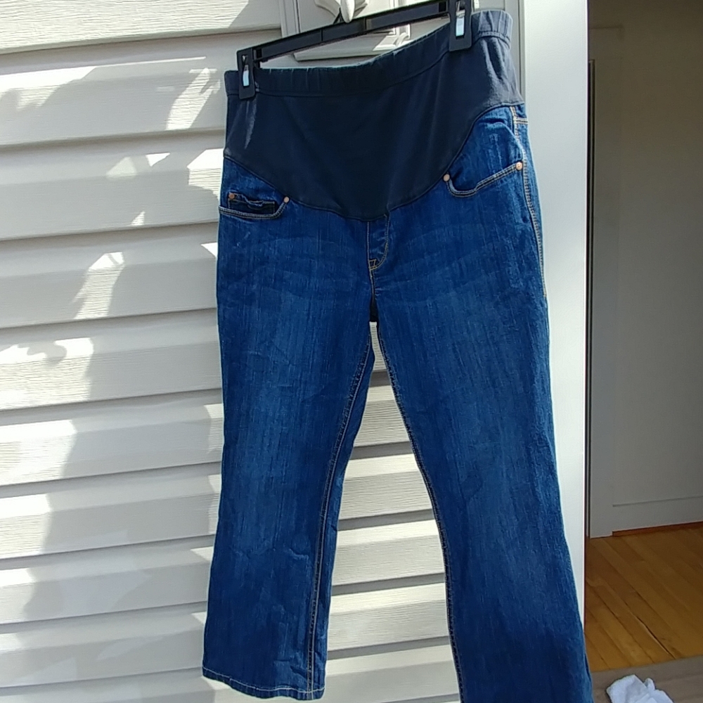 Old Navy Maternity Full Panel Flare Cut Jeans